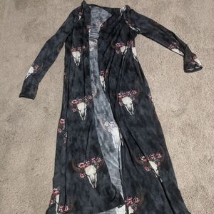 Long Duster Cardigan